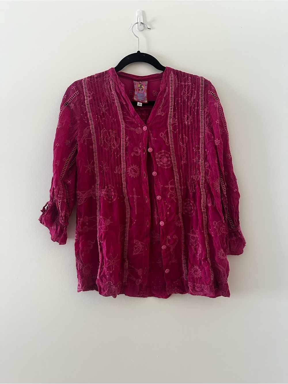 Johnny Was Mystic Delta Tunic - Picture 2 of 4